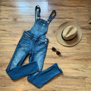 Denim overalls